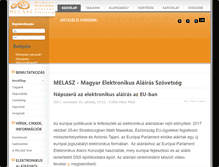 Tablet Screenshot of melasz.hu